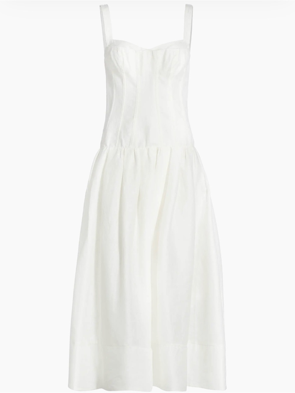 NICHOLAS MAKENNA Linen Corset Dress - Picture 6 of 8